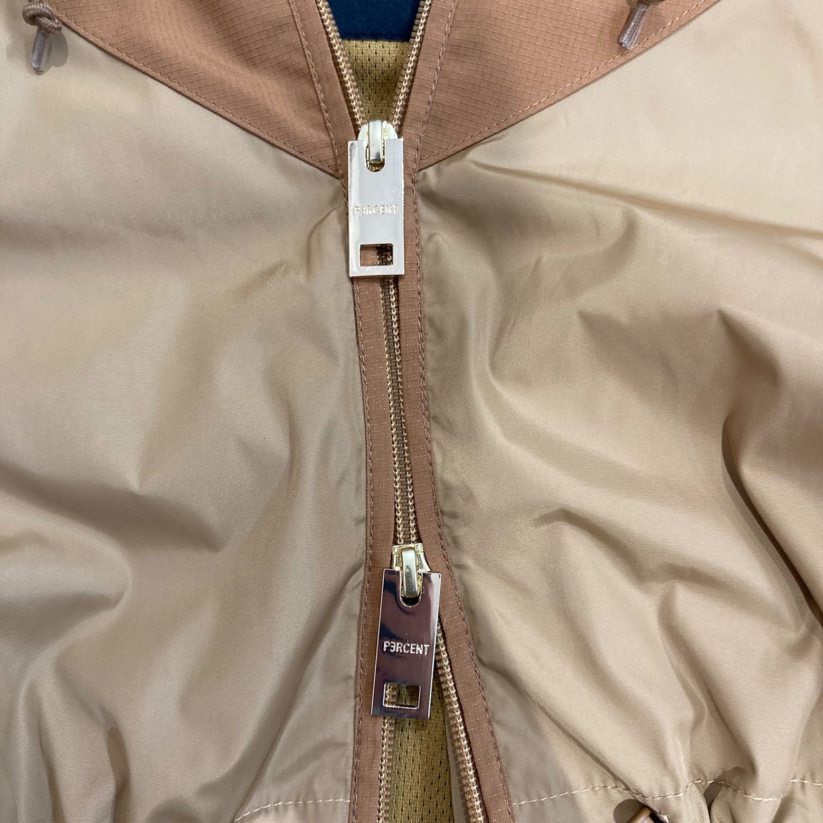 1% イチパーセント　アウター　ベージュ 1% ICHI-PERCENT イチパーセント スポーツバルーンジャケット 25A-J-17