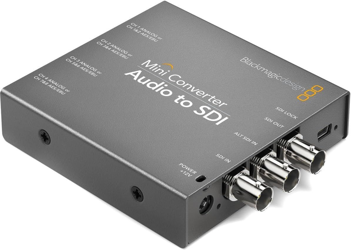 Blackmagic Design Mini Converter Audio to SDI 2 ブラックマジックデザイン