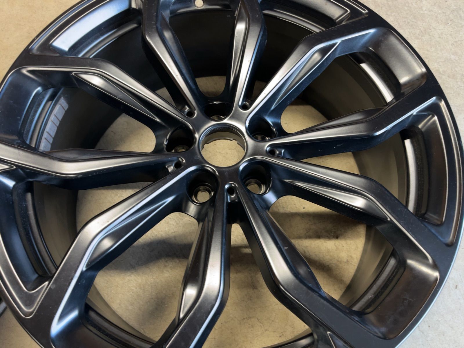  BMW X 3 G 01 4 02 マッドブラック 塗装 20インチ 4本 20インチ ホイール