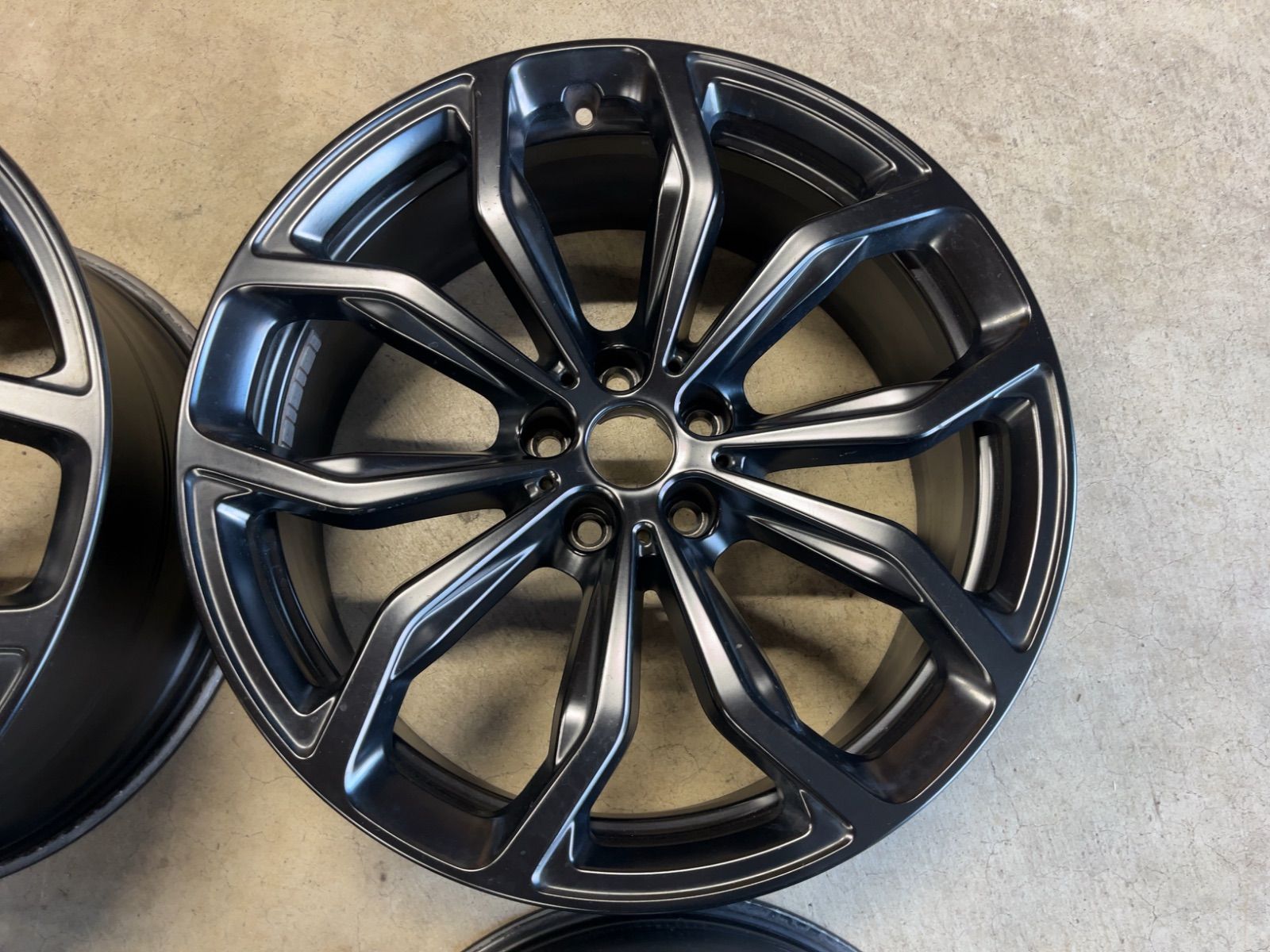 BMW X 3 G 01 4 02 マッドブラック 塗装 20インチ 4本