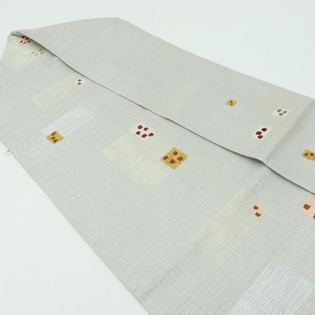 六花-RIKKA- 正絹 刺繡 なごや帯 着物 A 4130