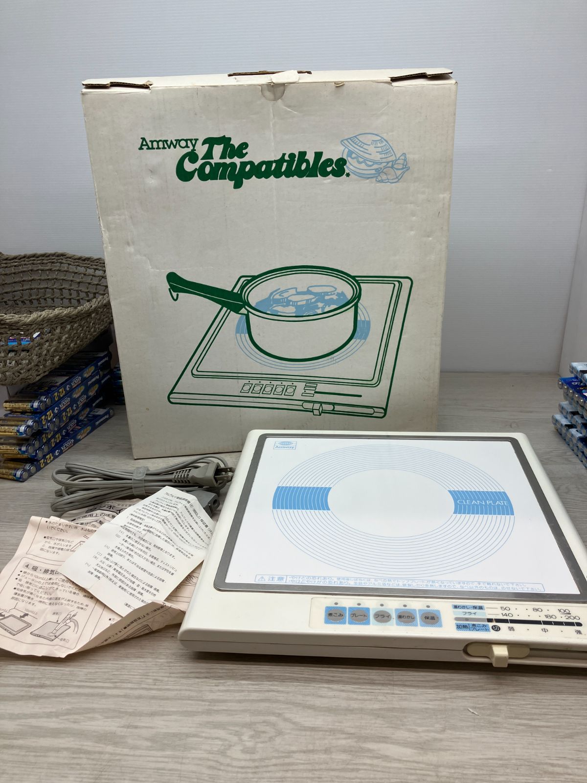 動作確認済み】Amway 卓上IH調理器 電磁調理器 (C12-49) T - メルカリ
