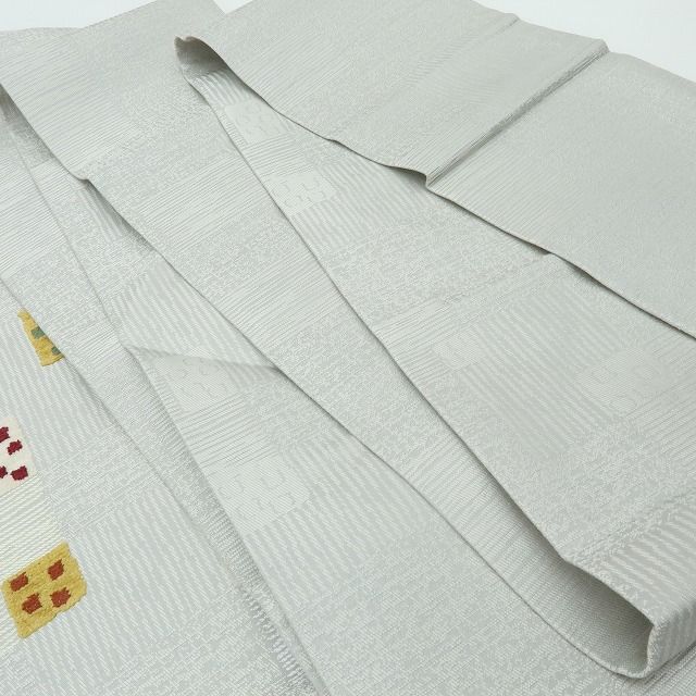  六花-RIKKA- 正絹 刺繡 なごや帯 着物 A 4130 名古屋帯 帯