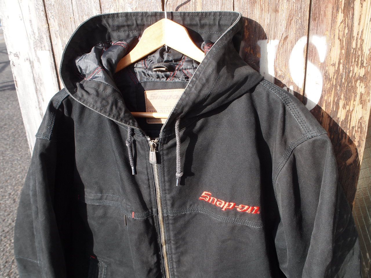 Snap on スナップオン フーデッド タフダック ワークジャケット