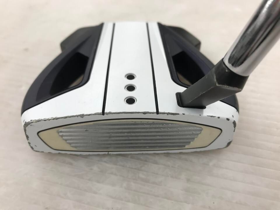 テーラーメイド Spider EX NAVY WHITE SINGLE BEND パター 最短