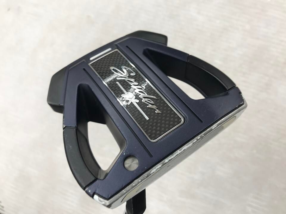 テーラーメイド Spider EX NAVY WHITE SINGLE BEND パター 最短