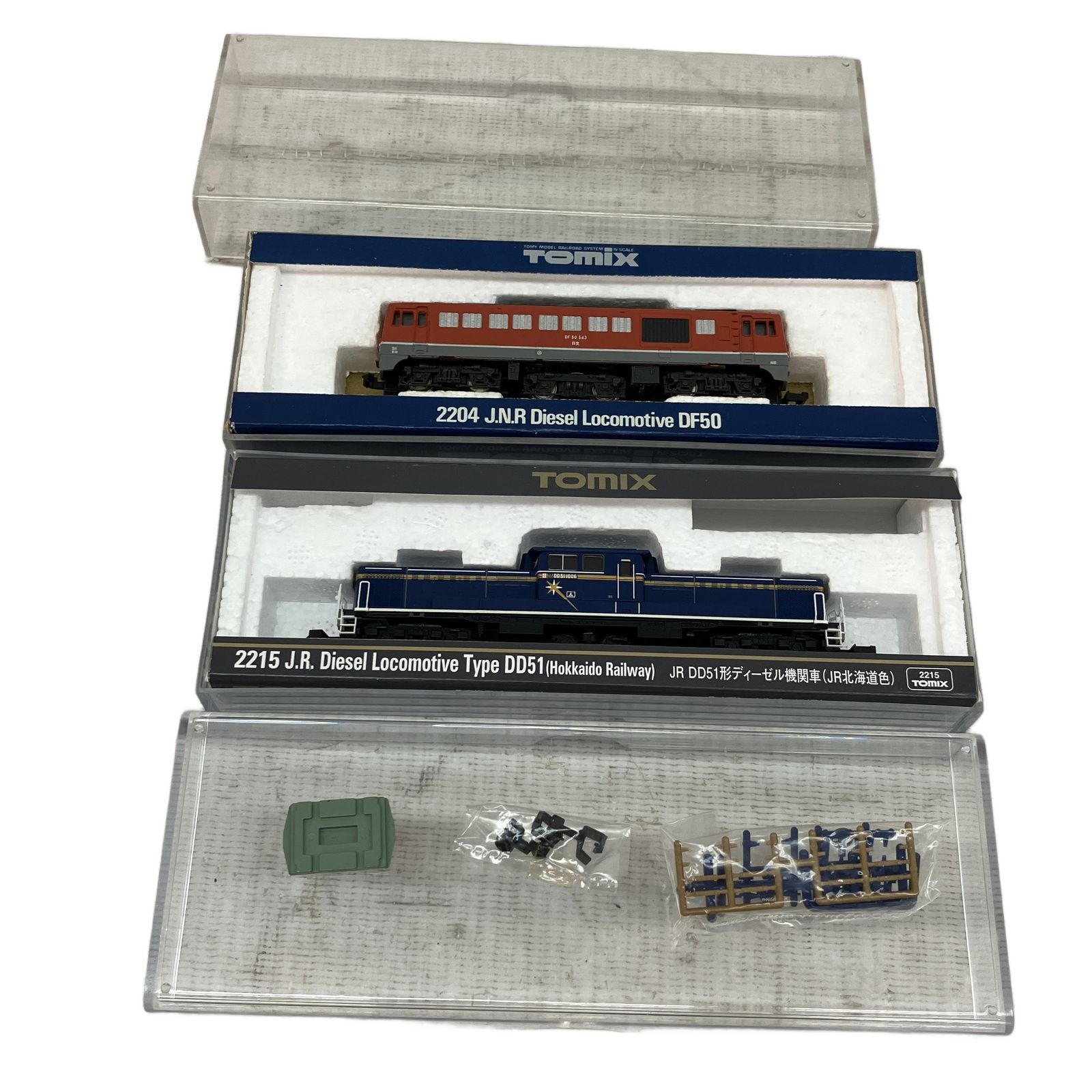 TOMIX DD51形 DF50形 ディーゼル機関車 2両セット 国鉄 JR 鉄道模型 N