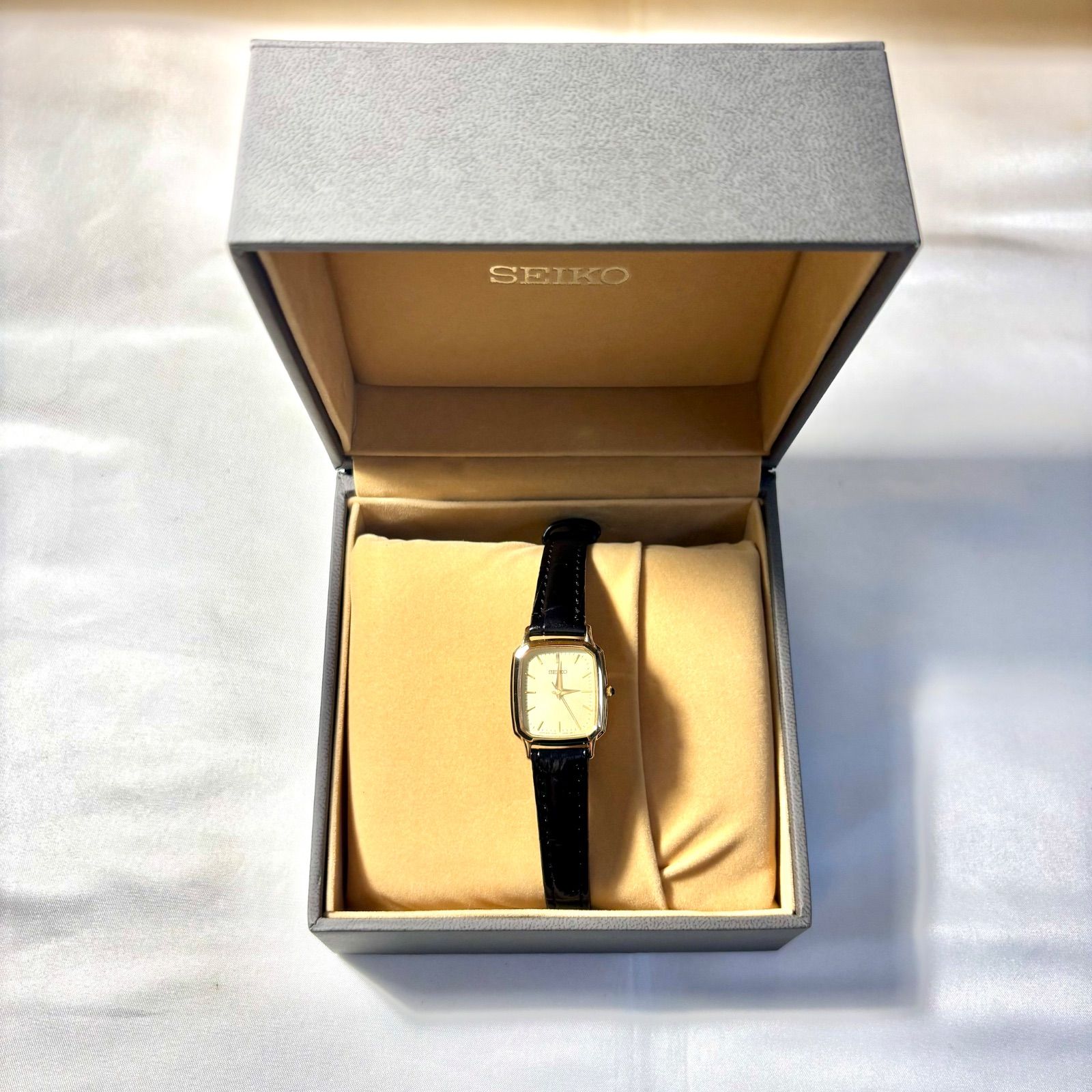 未使用/新品電池】SEIKO セイコー レディース 腕時計 オクタゴン