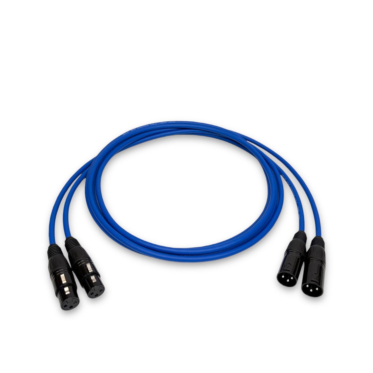 MOGAMI 2549 BLUE XLR マイクケーブル 2m 2本セット - メルカリ
