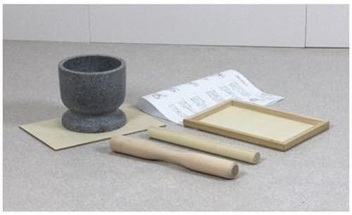 ナガノ産業 餅つき 御影石食べ切り 2合用 DVD付き