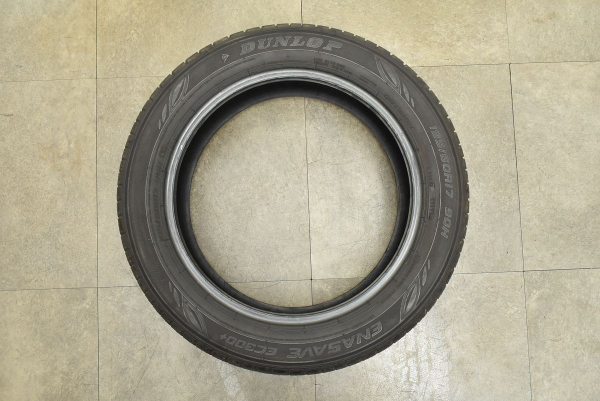 バリ溝】ダンロップ エナセーブ EC300+ 195/60R17 23年製造 4本セット