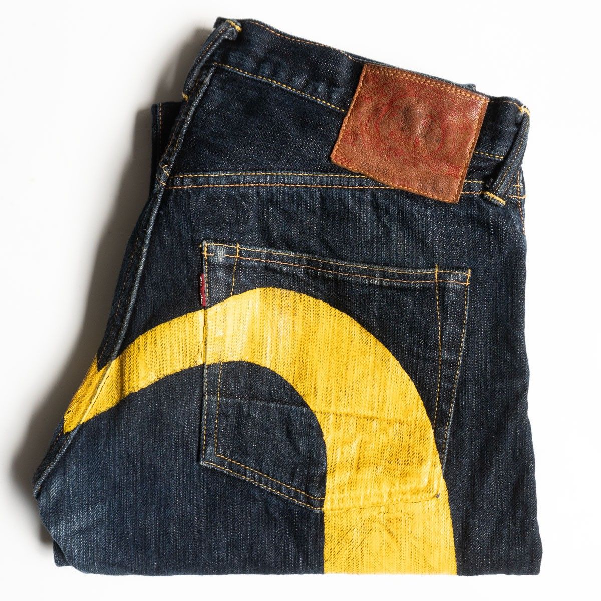 美品/濃紺】EVISU 【LOT.2000 デニムパンツ】33×32 エビス ジーンズ