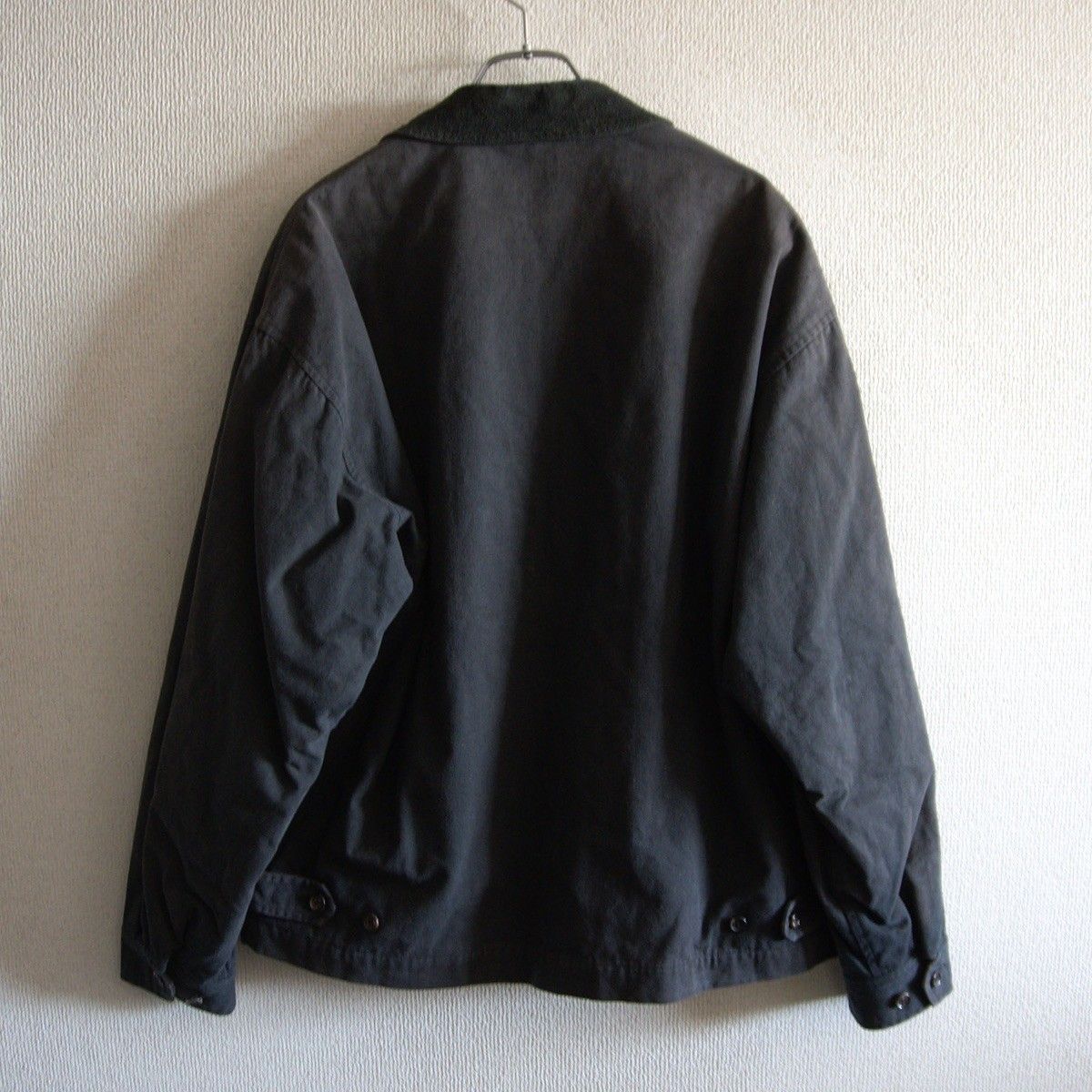 80s/デカオム】COMME des GARCONS HOMME【襟レザー ジャケット