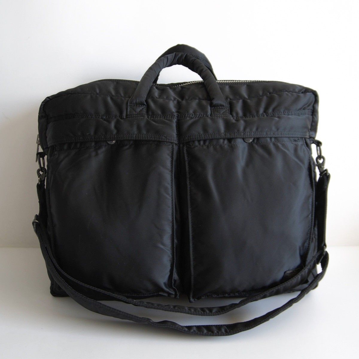PORTER　ポーター タンカー ショルダーバッグ ブラック　2層 定番】PORTER 【タンカー 2室 2WAY ショルダー バッグ】ポーター