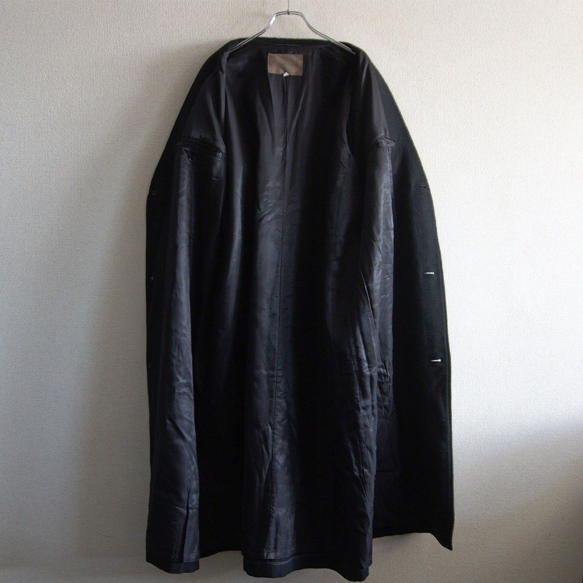 Y’s for men ワイズフォーメン メルトンウールロングコート Y's for men ワイズフォーメン メルトンウールロングコート - メルカリ