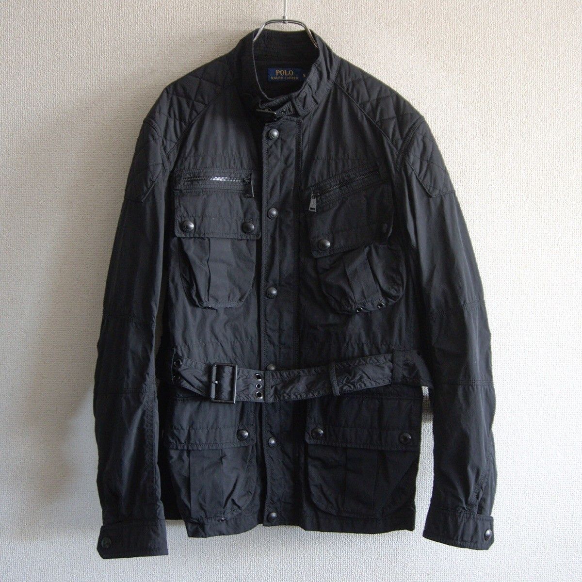 美品】POLO RALPH LAUREN【モーターサイクルジャケット】S ポロラルフ 