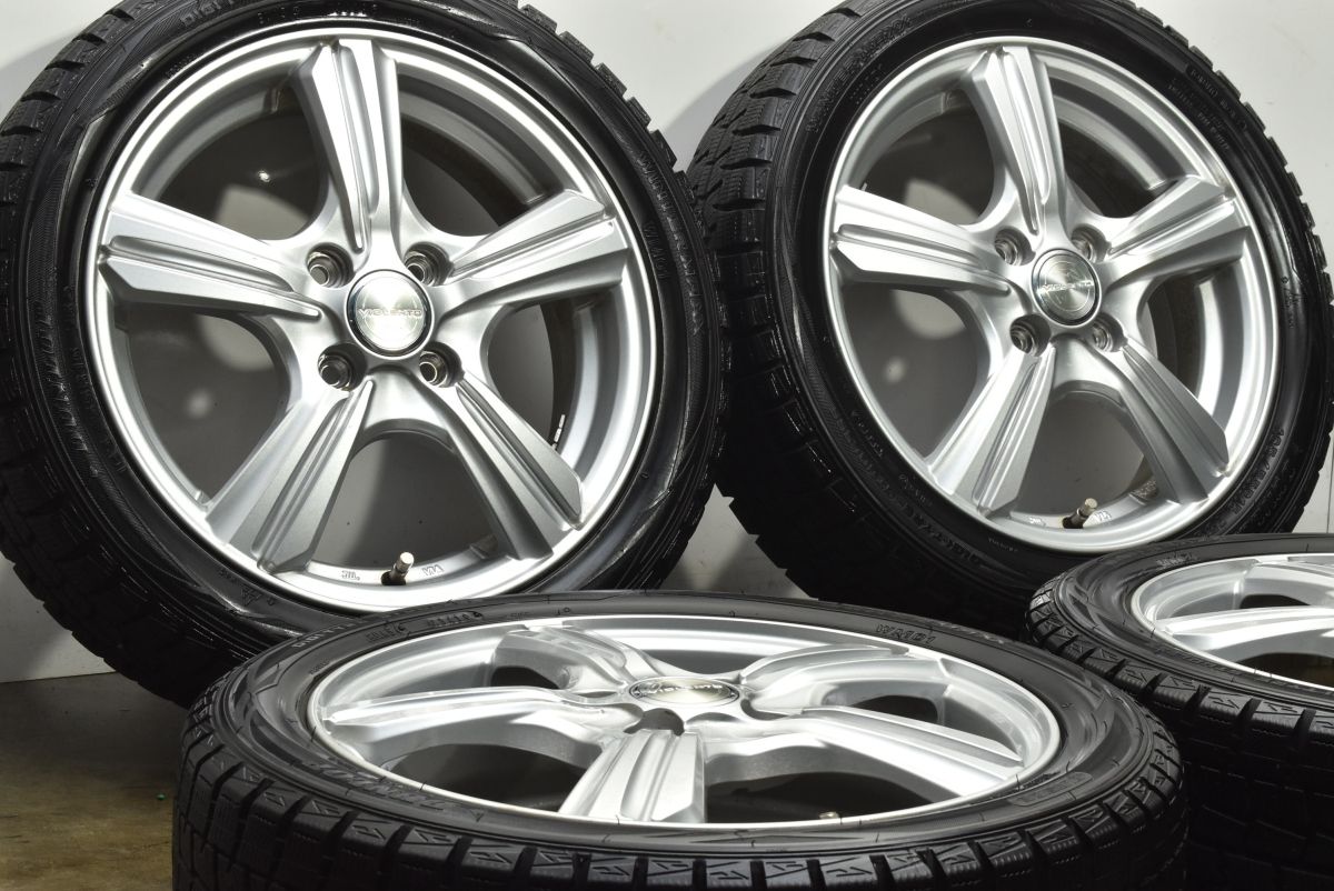 良好品 15 in 4 5 J 45 PCD 100 ウィンターマックスWM 01 165 55 R N BOX ONE ルークス ワゴンR スペーシア タント ウェイク