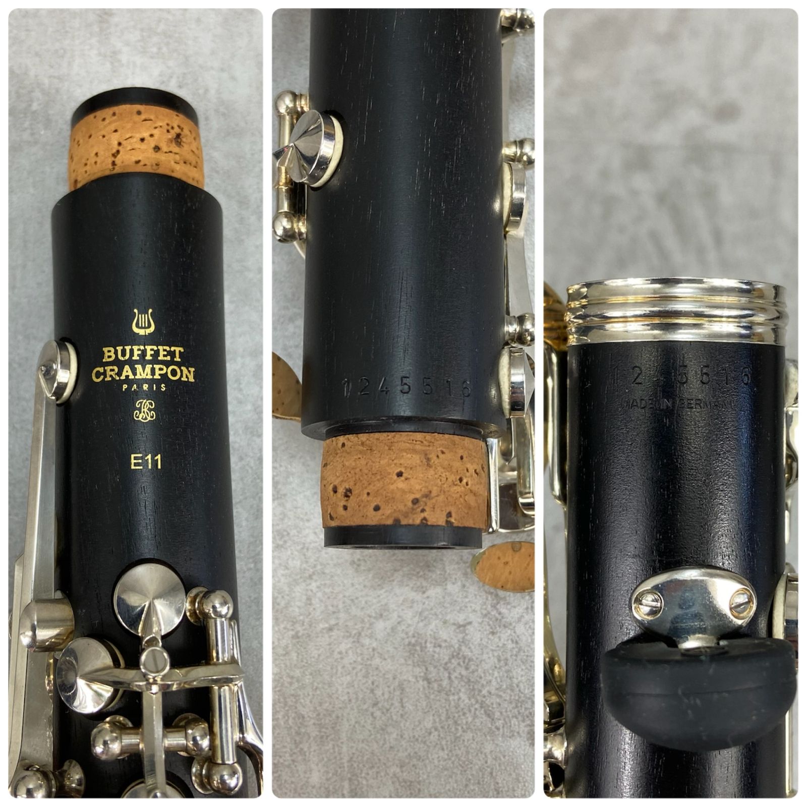 ビュッフェクランポン B♭クラリネット E11 マウスピース グラナディラ
