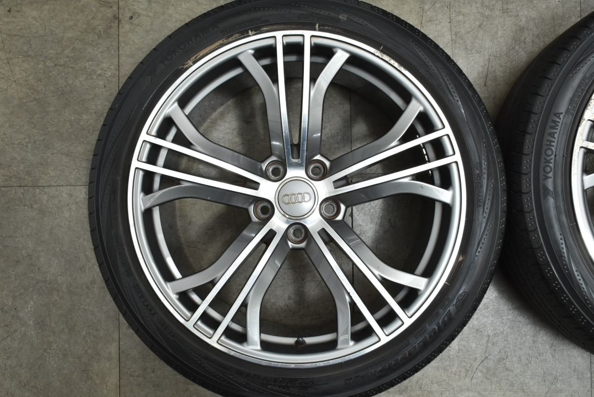 品 社外 19 in 8 5 J 45 PCD 112 ヨコハマ ブルーアースRV RV 02 225 R アウディ GA型 Q 2 W型 A 4 切削 4本セット