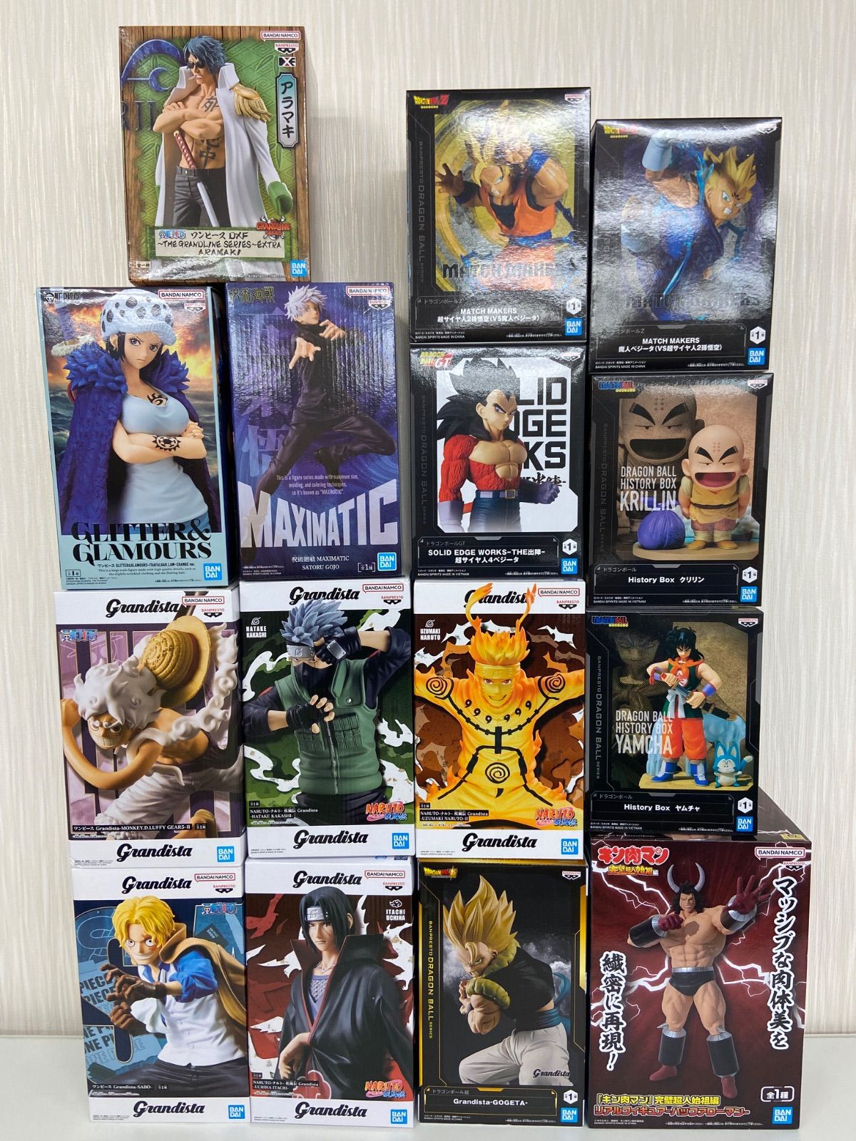 未開封 ジャンプ フィギュア まとめ 計15点 プライズ ワンピース
