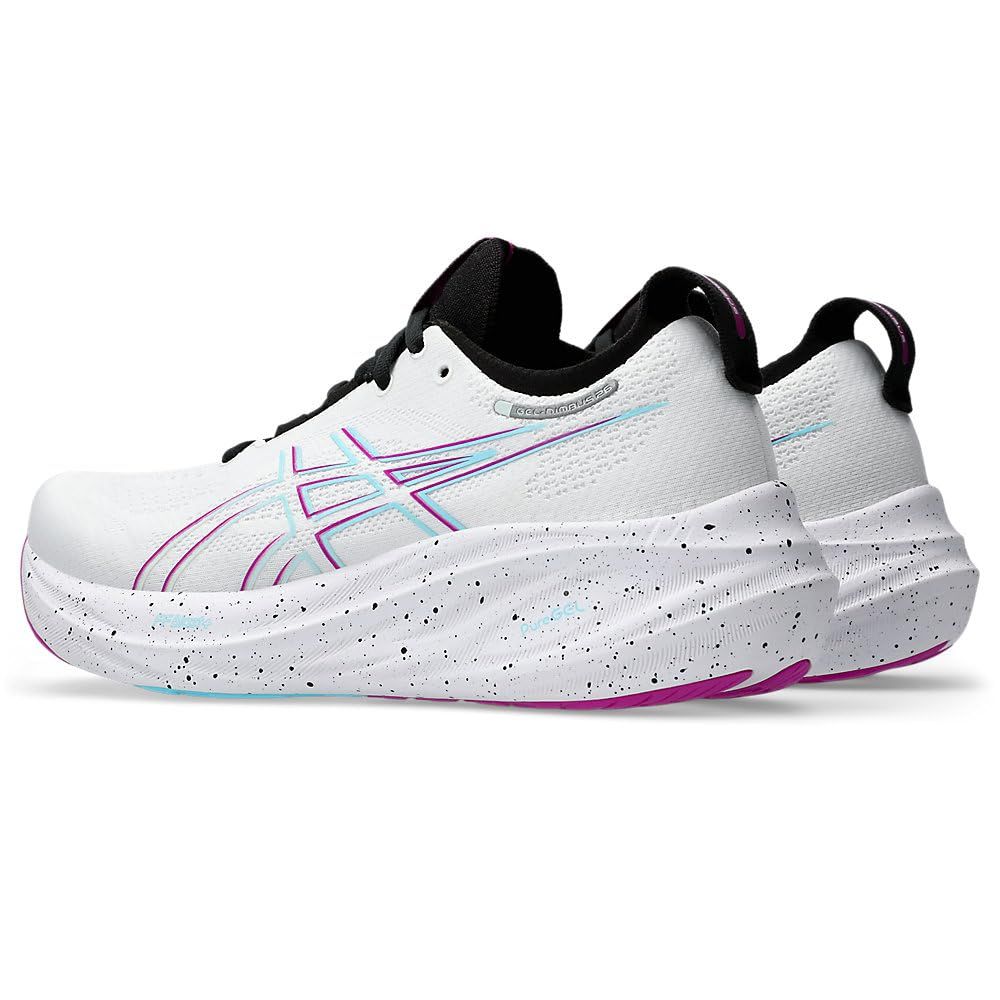 アシックス ストア ランニングシューズ GEL-NIMBUS 26 レディース 23.5 E WHITE| SEA cm