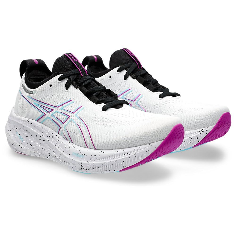  アシックス ストア ランニングシューズ GEL NIMBUS 26 レディース 23 5 E WHITE SEA cm トレイルランニングシューズ アウトドアシューズ