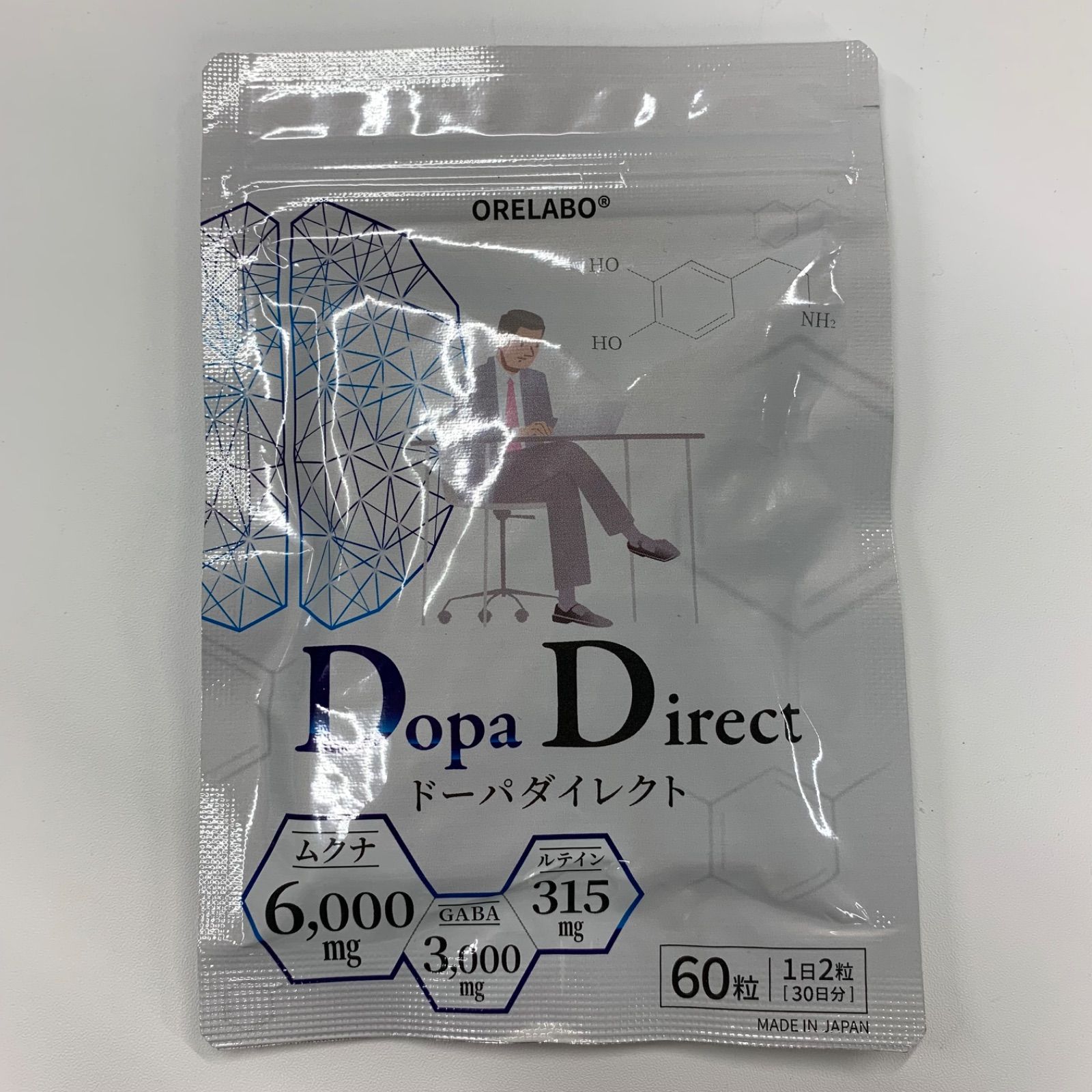 A7904 K from COCORO フロムココロ スラヘル SLAHEL 60粒、ドーパ