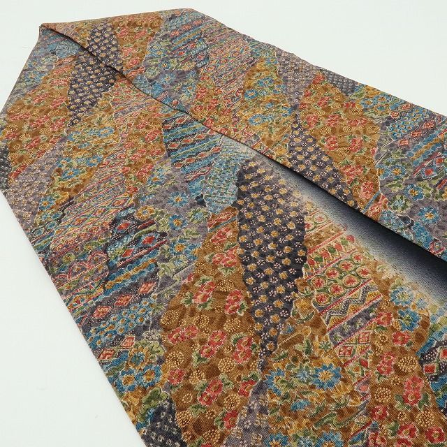 六花-RIKKA- 正絹 なごや帯 着物 A 4131