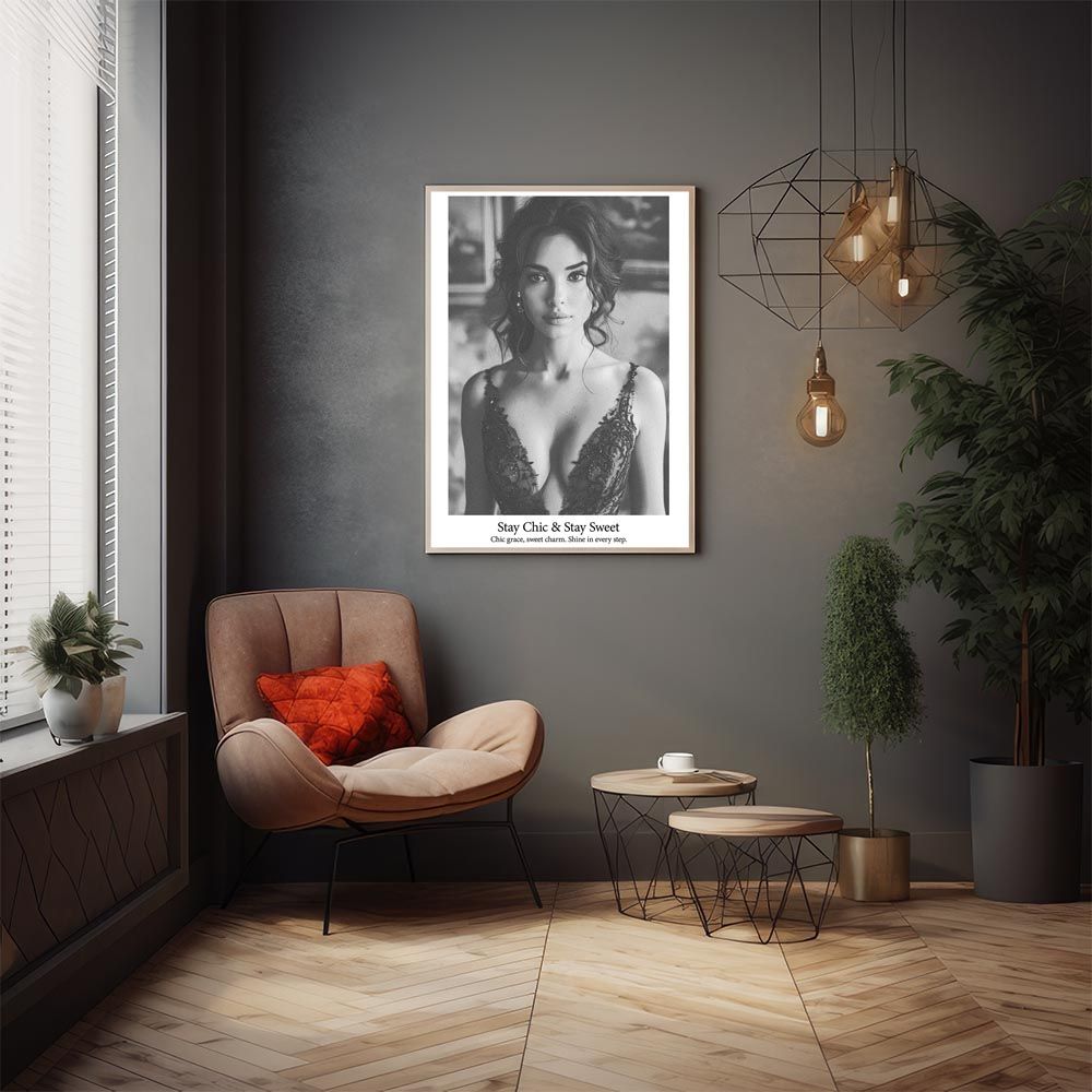 B1サイズ（約73x103cm）】【lh-poster-3087】セクシー美女 アート