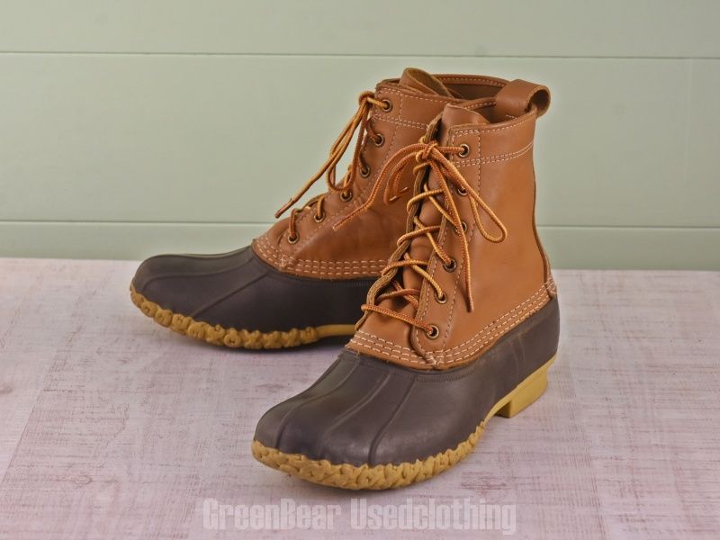 E241 ベスト USA製 L.L.Bean ビーンブーツ ワイズ細め 茶 メンズ E241 ベスト USA製 L.L.Bean ビーンブーツ ワイズ細め 茶 メンズ