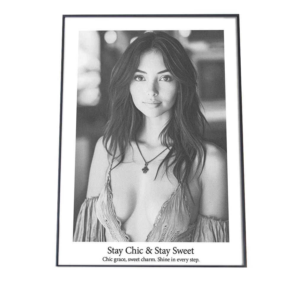 B1サイズ（約73x103cm）】【lh-poster-3102】セクシー美女 アート