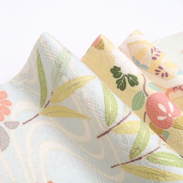 ❁tomihisa❁新品 京友禅 金駒刺繍 着物 正絹 仕付け糸付”雅やかに吉祥