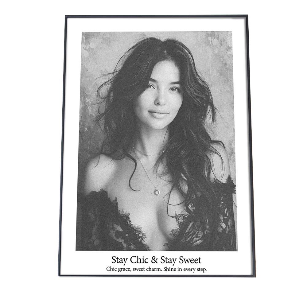 A3サイズ（約30×42cm）】【lh-poster-3125】セクシー美女 アート