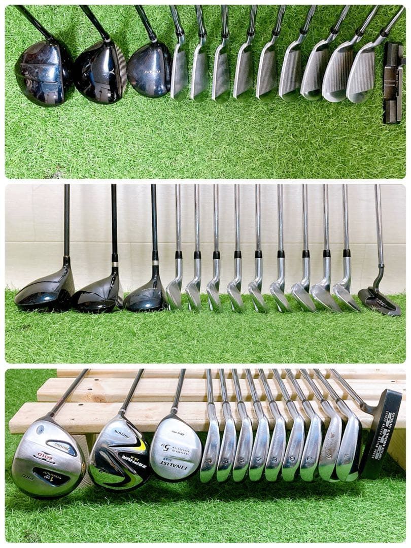 H3.ミズノ　初心者オススメ　メンズセット　ゴルフクラブ　14本 右利き H3.ミズノ 初心者オススメ ゴルフクラブ コレクション メンズセット 右