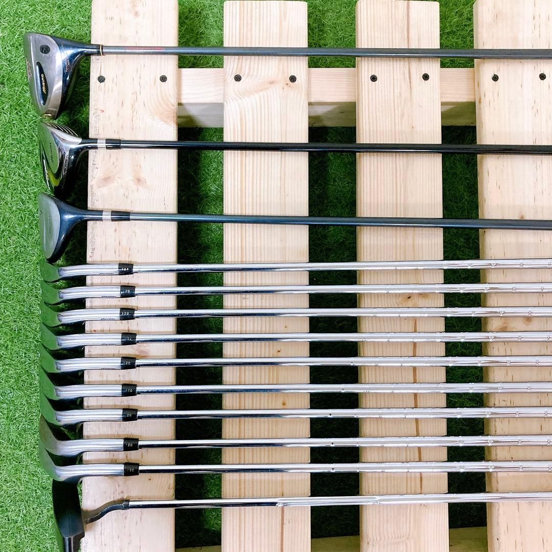 H3.ミズノ 初心者オススメ ゴルフクラブ コレクション メンズセット 右