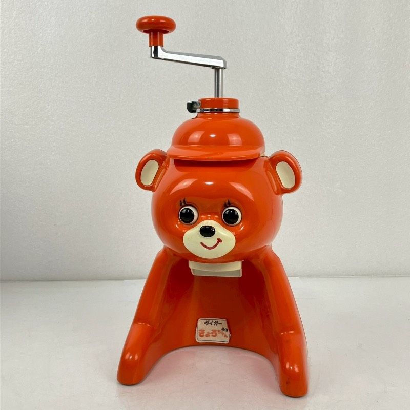 きょろちゃんかき氷機 ABF-F100 氷削り器 タイガー tiger - メルカリ