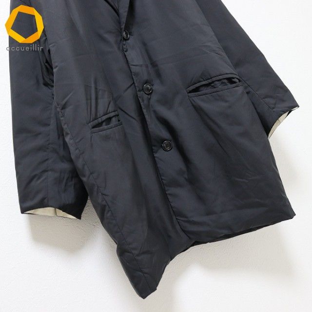 ミズイロインド mizuiro-ind ダウン コート ジャケット ブラック系