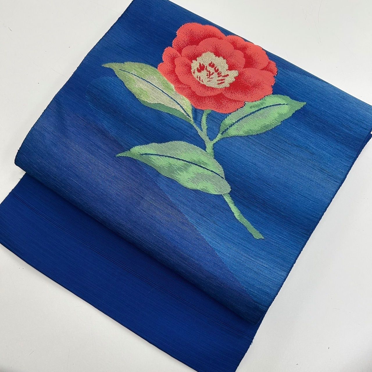 名古屋帯 上品花の織出し 紬 八寸 正絹 MA-2369 - メルカリ