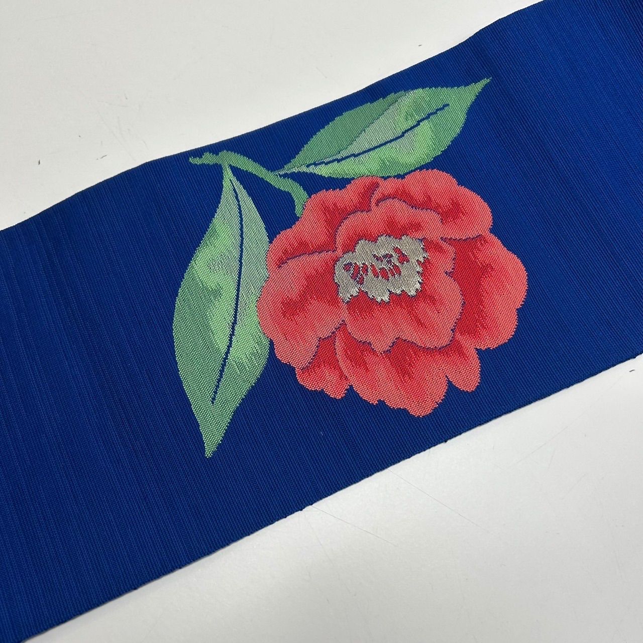 名古屋帯 上品花の織出し 紬 八寸 正絹 MA-2369 - メルカリ