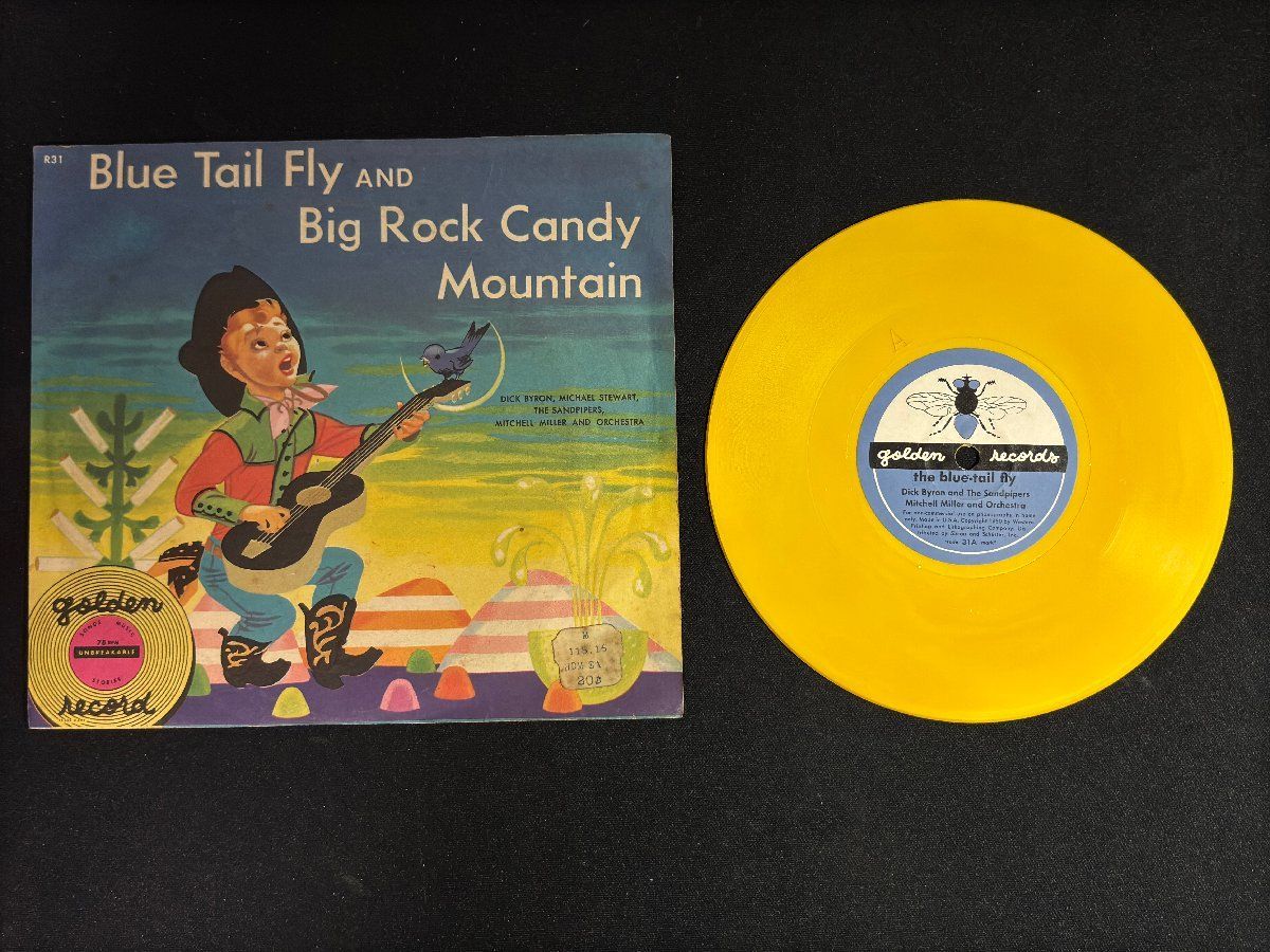♭♭♭EPレコード Blue Tail Fly AND Big Rock Candy Mountain 800142