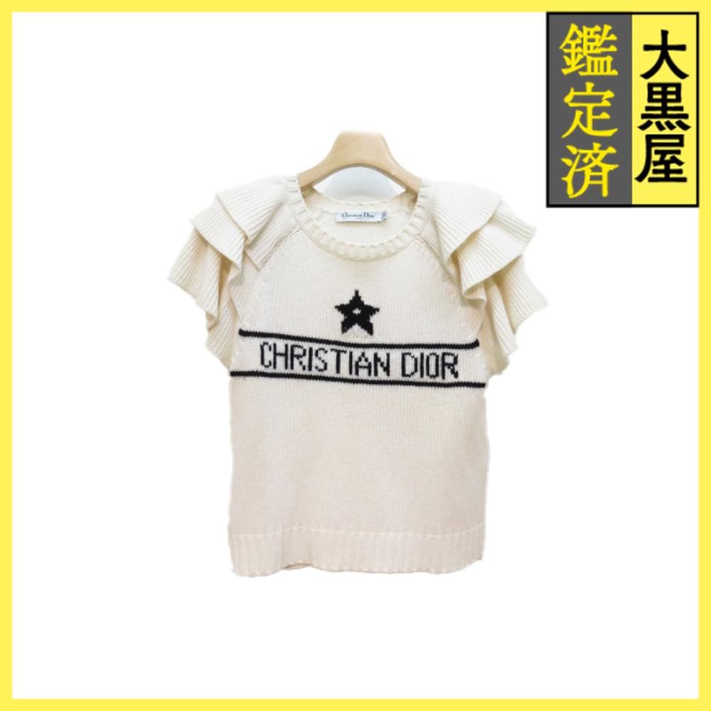 ディオール クロップドフリルニット 432