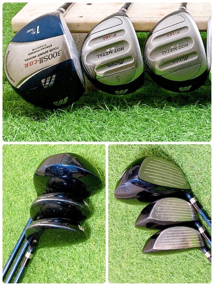 M4.レフティー ミズノ ヤマハ 初心者オススメ ゴルフクラブメンズ