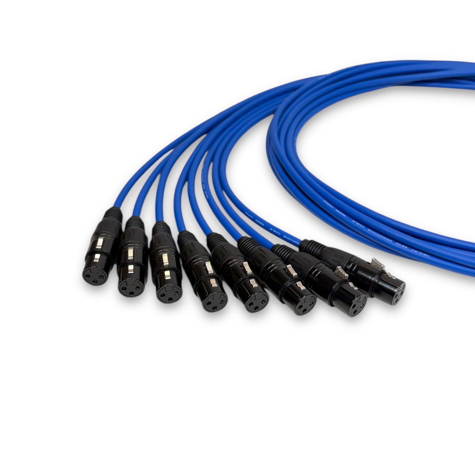 MOGAMI 2549 XLRケーブル 2m 8本セット 【公式通販】