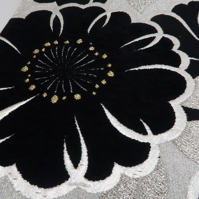 ❁tomihisa❁ ベロア 着物 正絹 成人式 振袖用 晴れの日のスペシャリティー桜”袋帯 7344