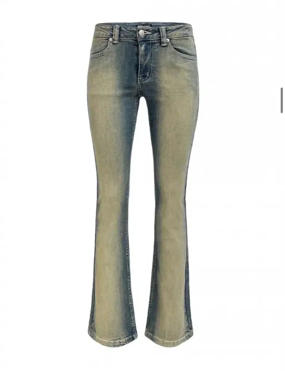 EXPIRED GIRL ローライズ デニム パンツ ライト