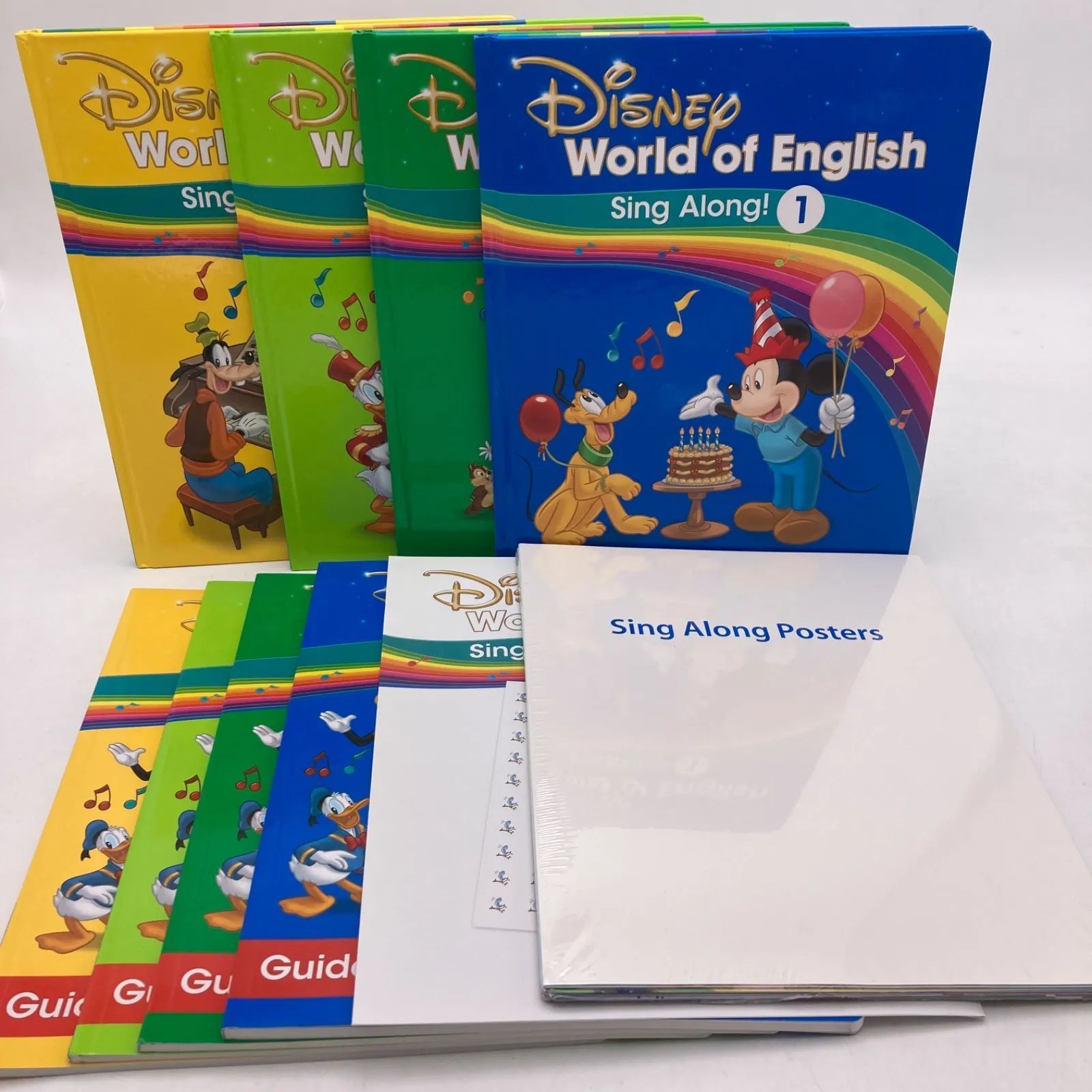 シングアロング 絵本＆CD 最新版 ディズニー英語システム 1101802