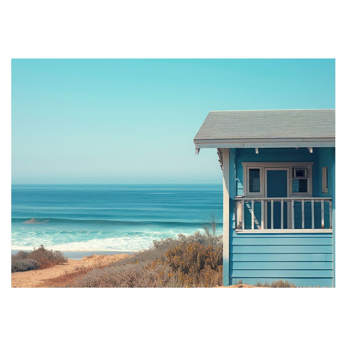 A2サイズ（約42x59cm）】【lh-poster-3164】【フレーム付き】海系