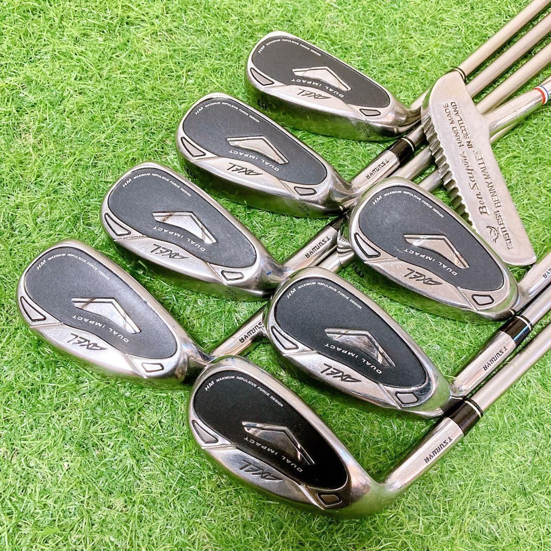 M5.レフティー 初心者オススメ ゴルフクラブ 左利きメンズセット FLEX