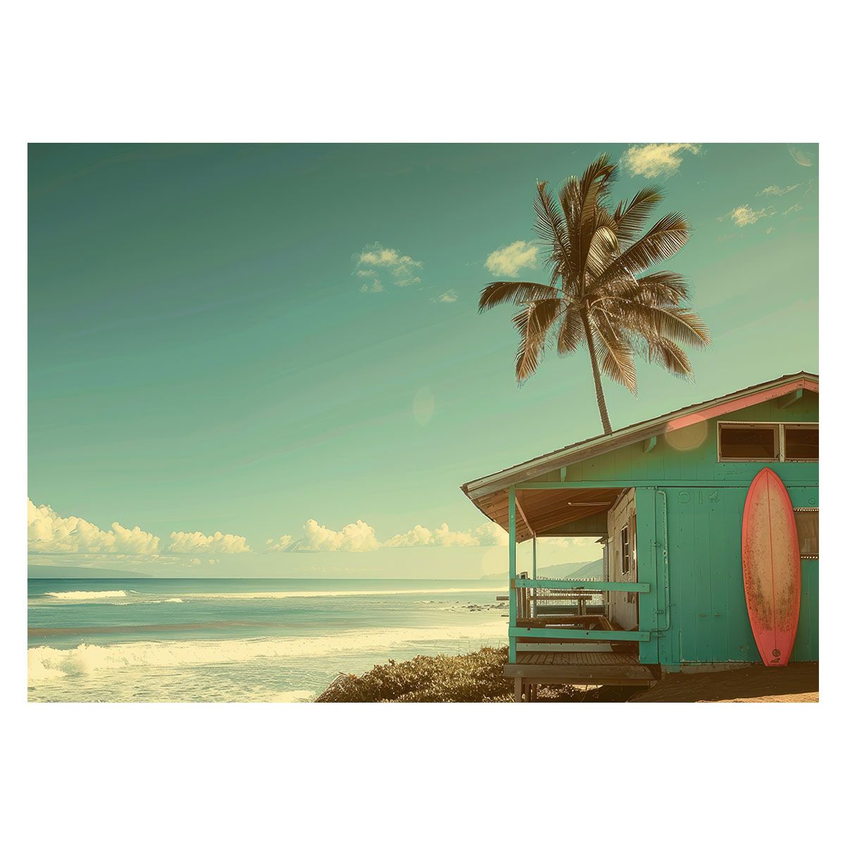 B1サイズ（約73x103cm）】【lh-poster-3170】【フレーム付き】海系