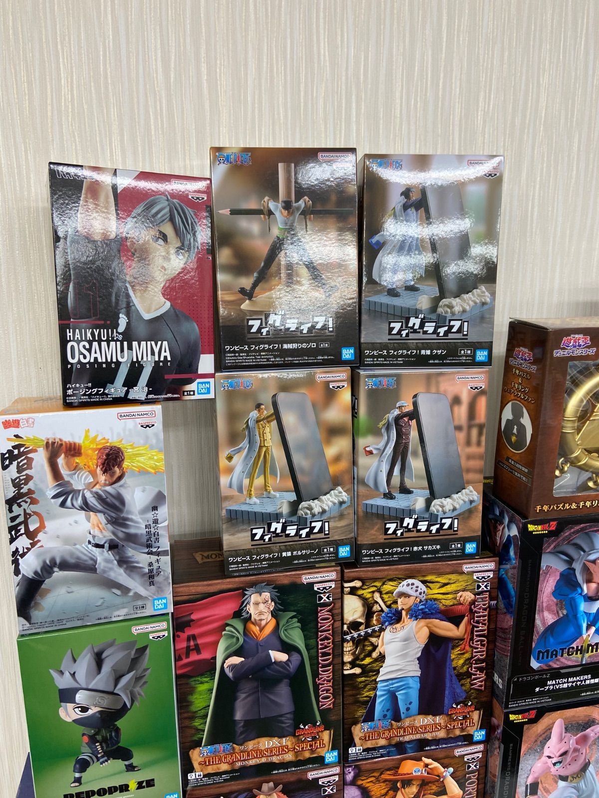 未開封 ジャンプ フィギュア まとめ 計23点 ナルト サカモトデイズ